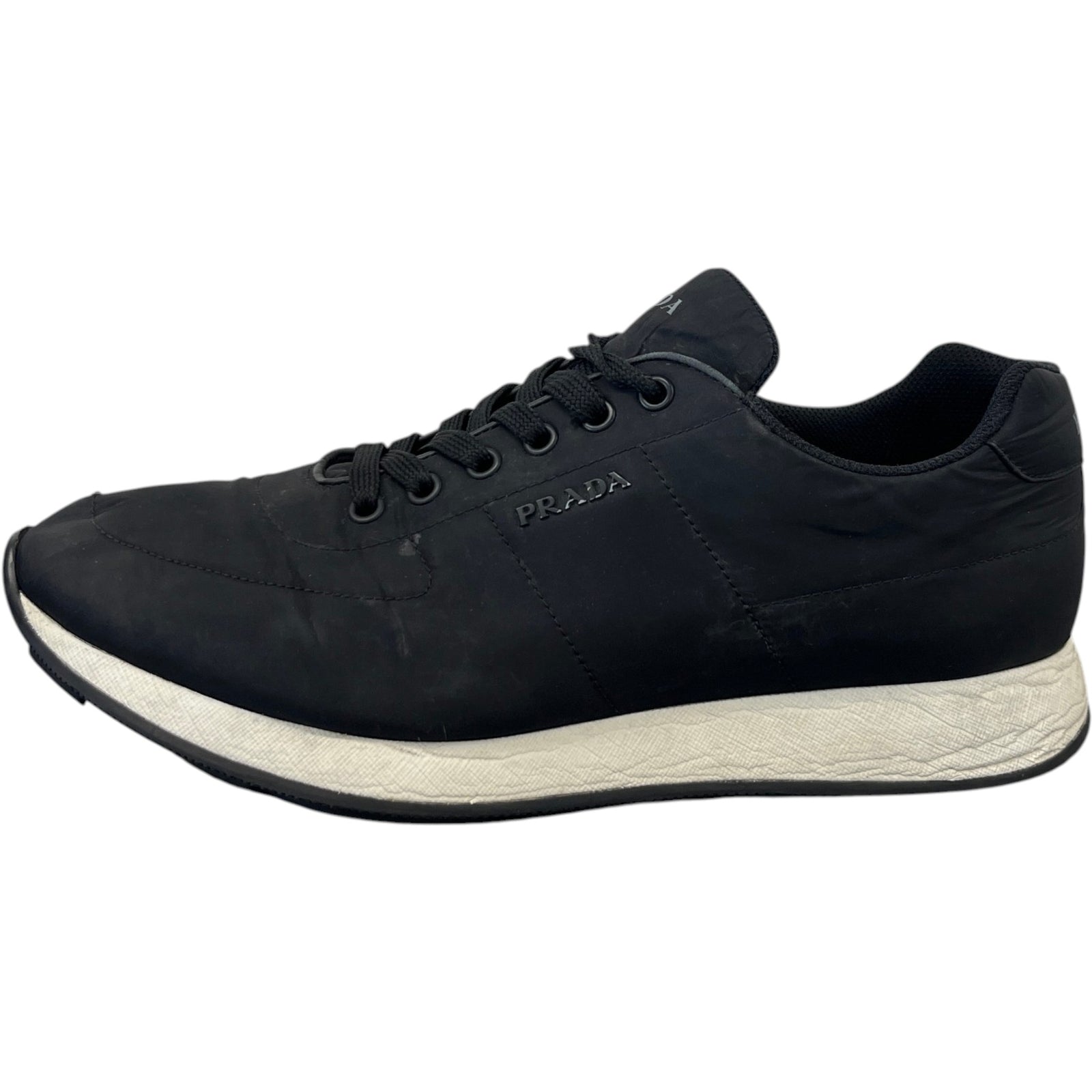 Men's Prax 01 Re-Nylon Low Trainers Black Size EU 42 / UK 8 - Photo 5