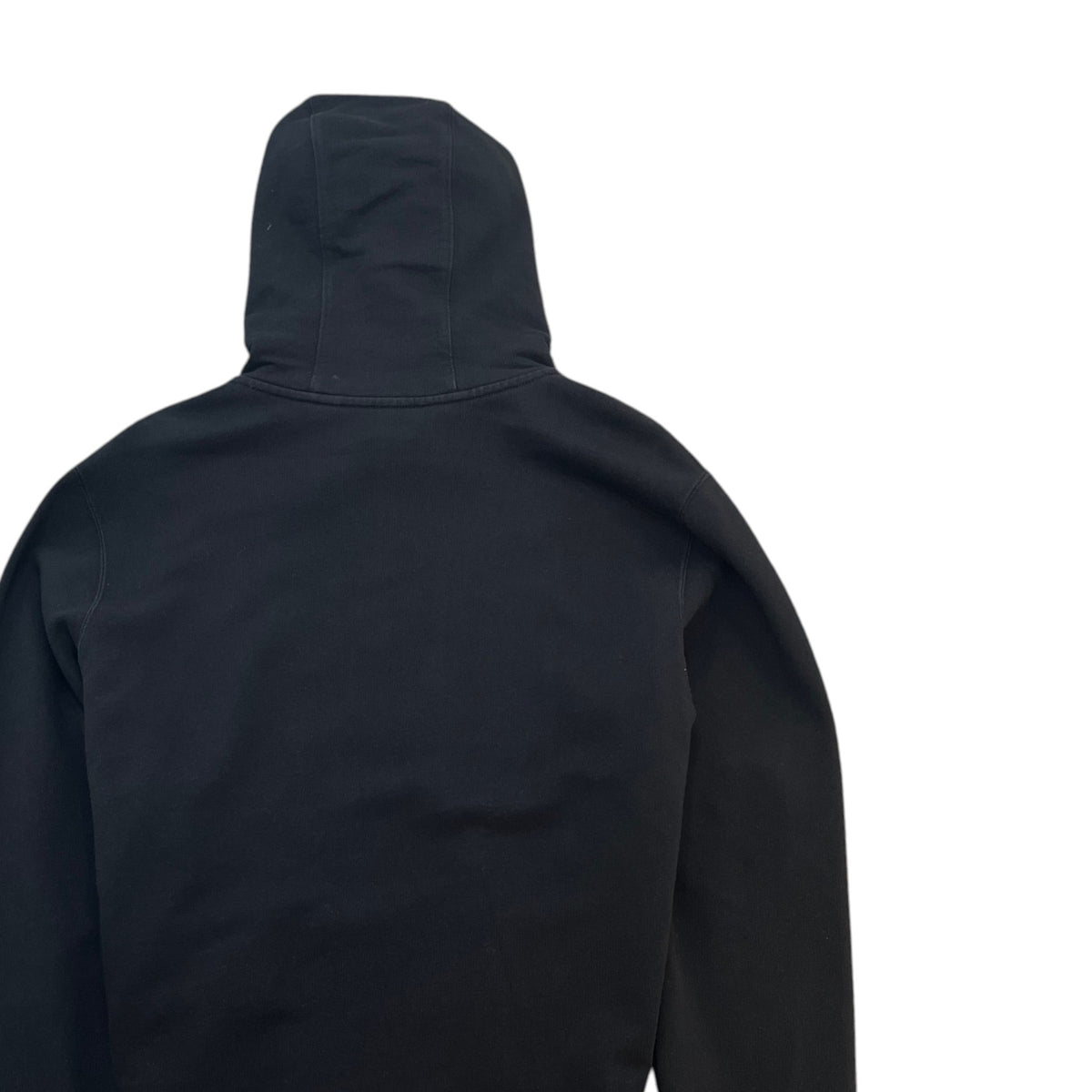 Men's Logo Print Hoodie Black Size L - Photo 4