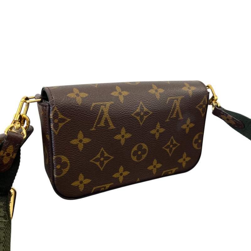 Women's Monogram Mini Felicie Multi Bag Brown