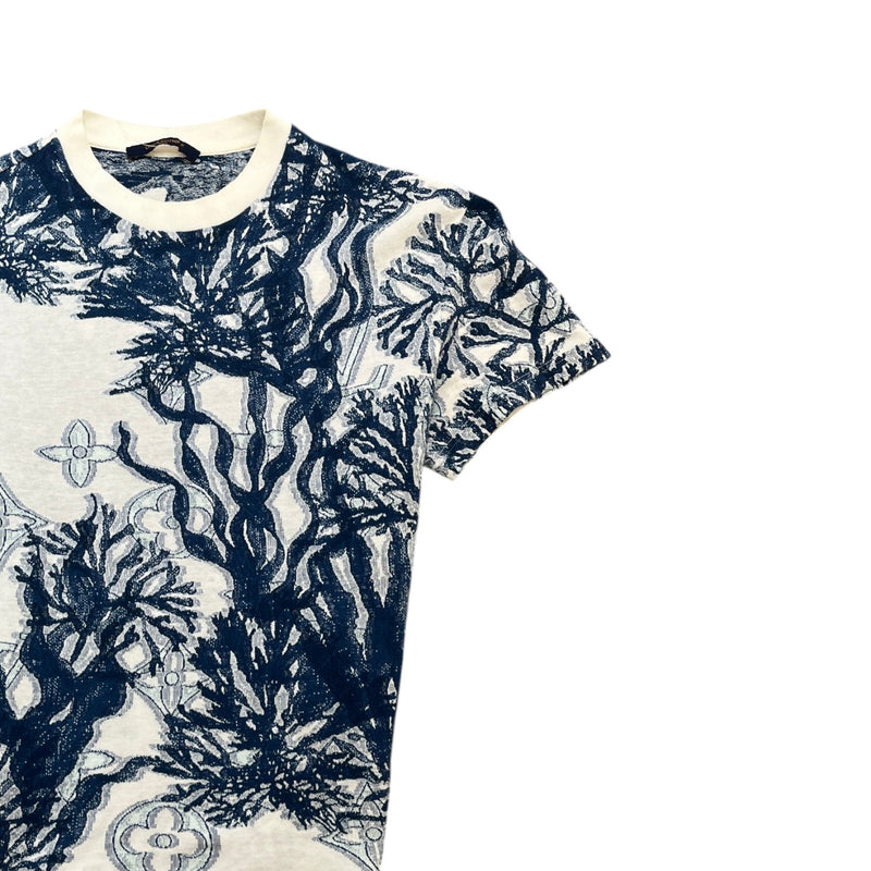 Men's Aquagarden Monogram T-Shirt White Size S