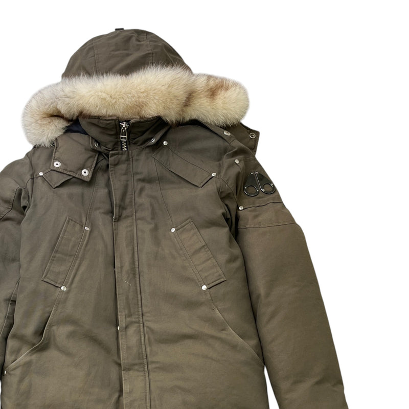 Men's Original Stirling Parka Down Jacket Khaki Size S