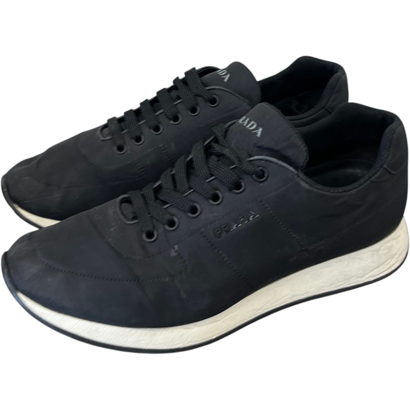 Men's Prax 01 Re-Nylon Low Trainers Black Size EU 42 / UK 8 - Photo 9