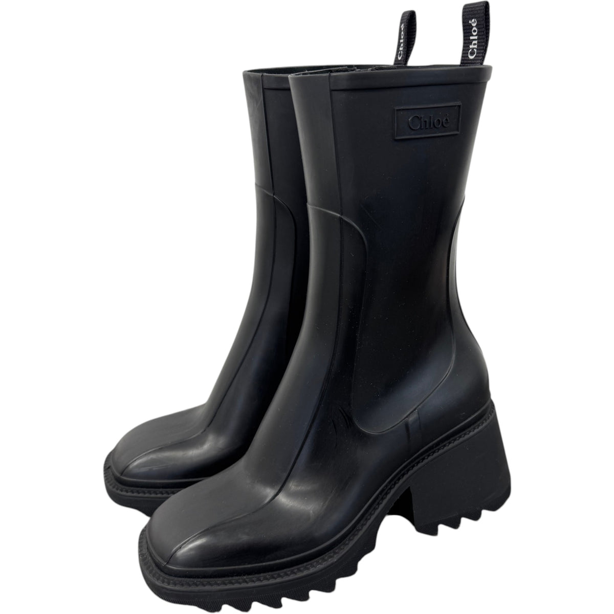 Women's Betty Rain Boots Boots Black Size UK 4 / EU 37 - Photo 6