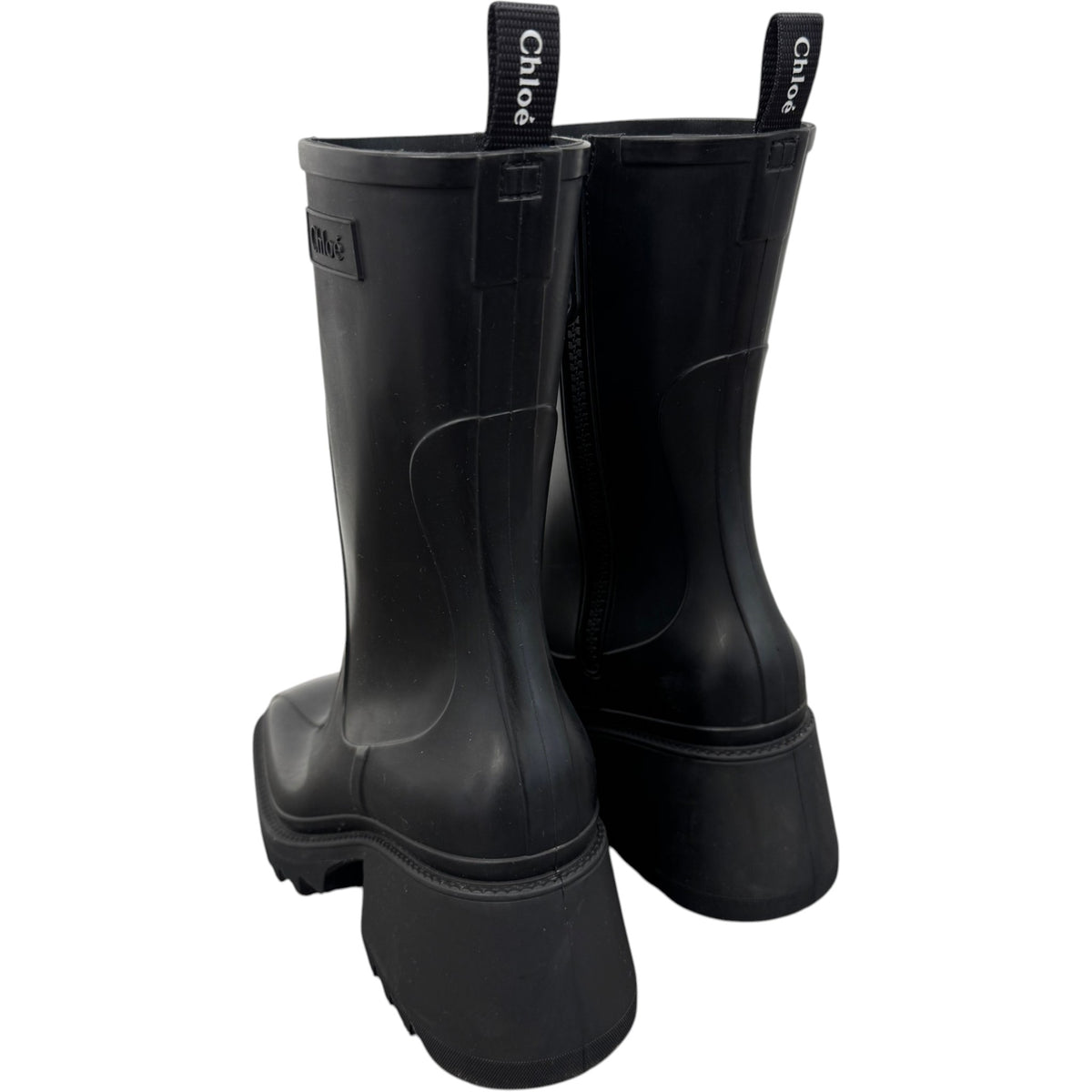 Women's Betty Rain Boots Boots Black Size UK 4 / EU 37 - Photo 7