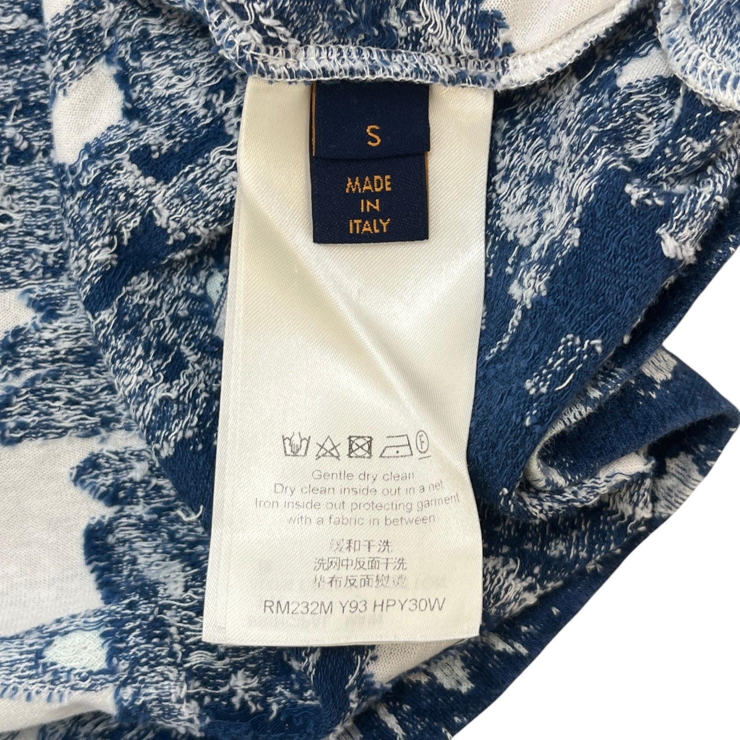 Men's Aquagarden Monogram T-Shirt White Size S - Photo 6