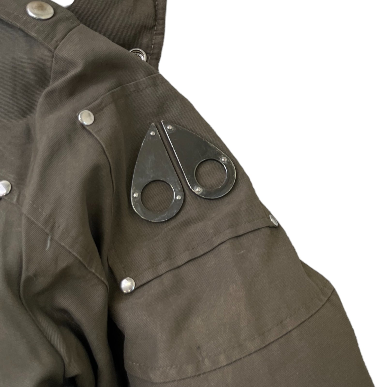 Men's Original Stirling Parka Down Jacket Khaki Size S - Photo 5