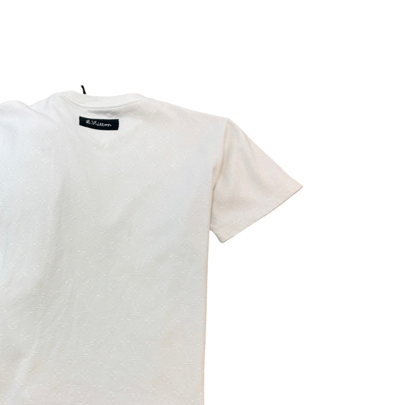 Men's x Virgil Abloh S/S21 3D MONKEY T-Shirt White Size XL