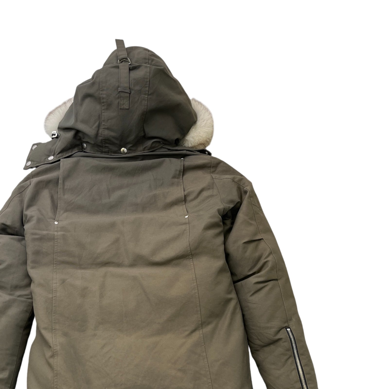 Men's Original Stirling Parka Down Jacket Khaki Size S - Photo 4