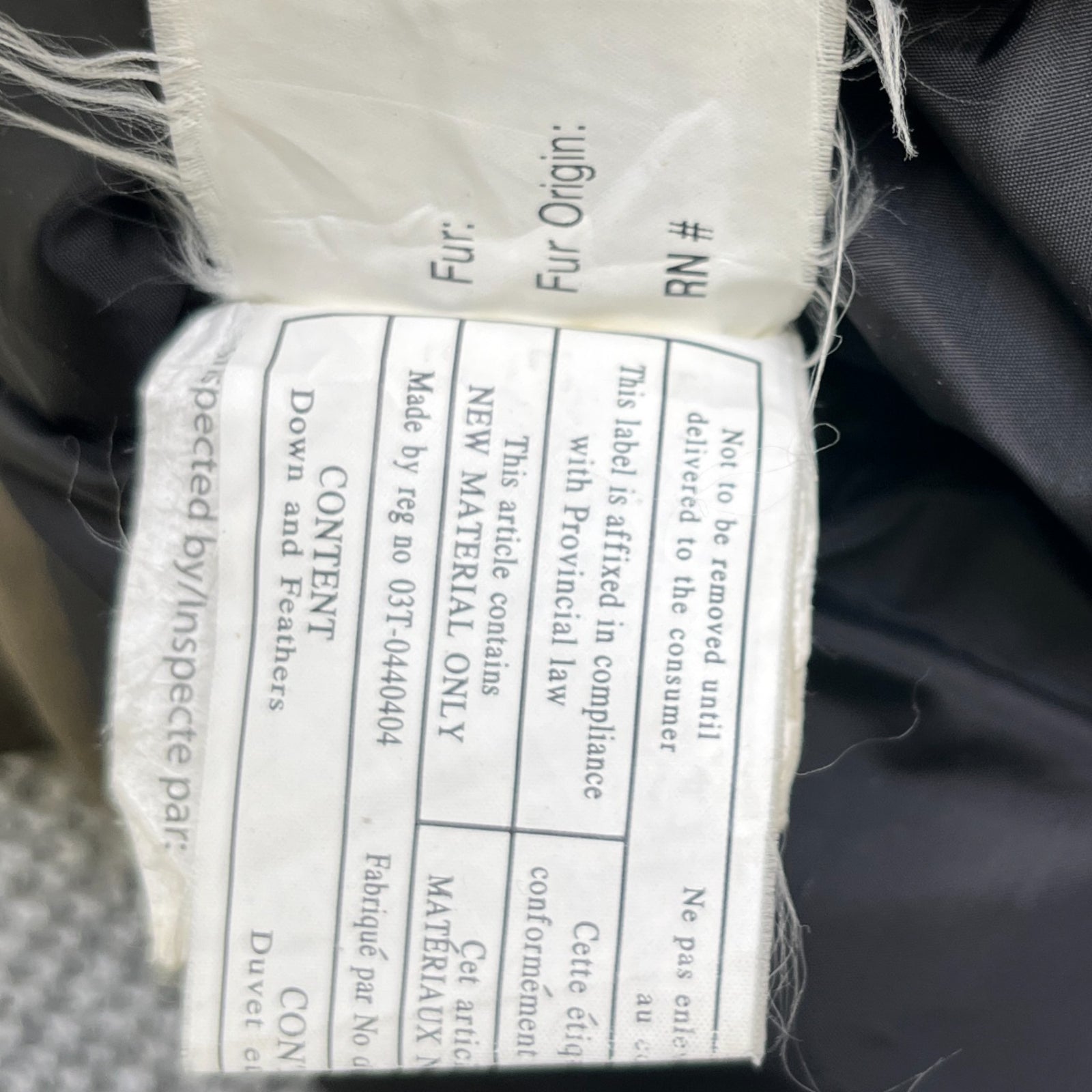 Men's Original Stirling Parka Down Jacket Khaki Size S - Photo 6