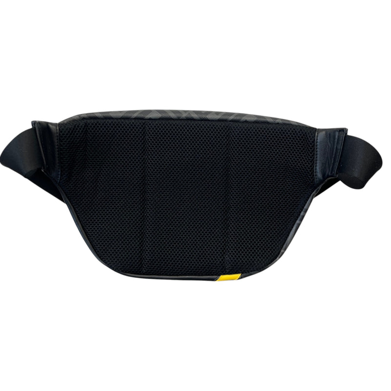 Men's Zucca FF Monogram Belt Bag Black