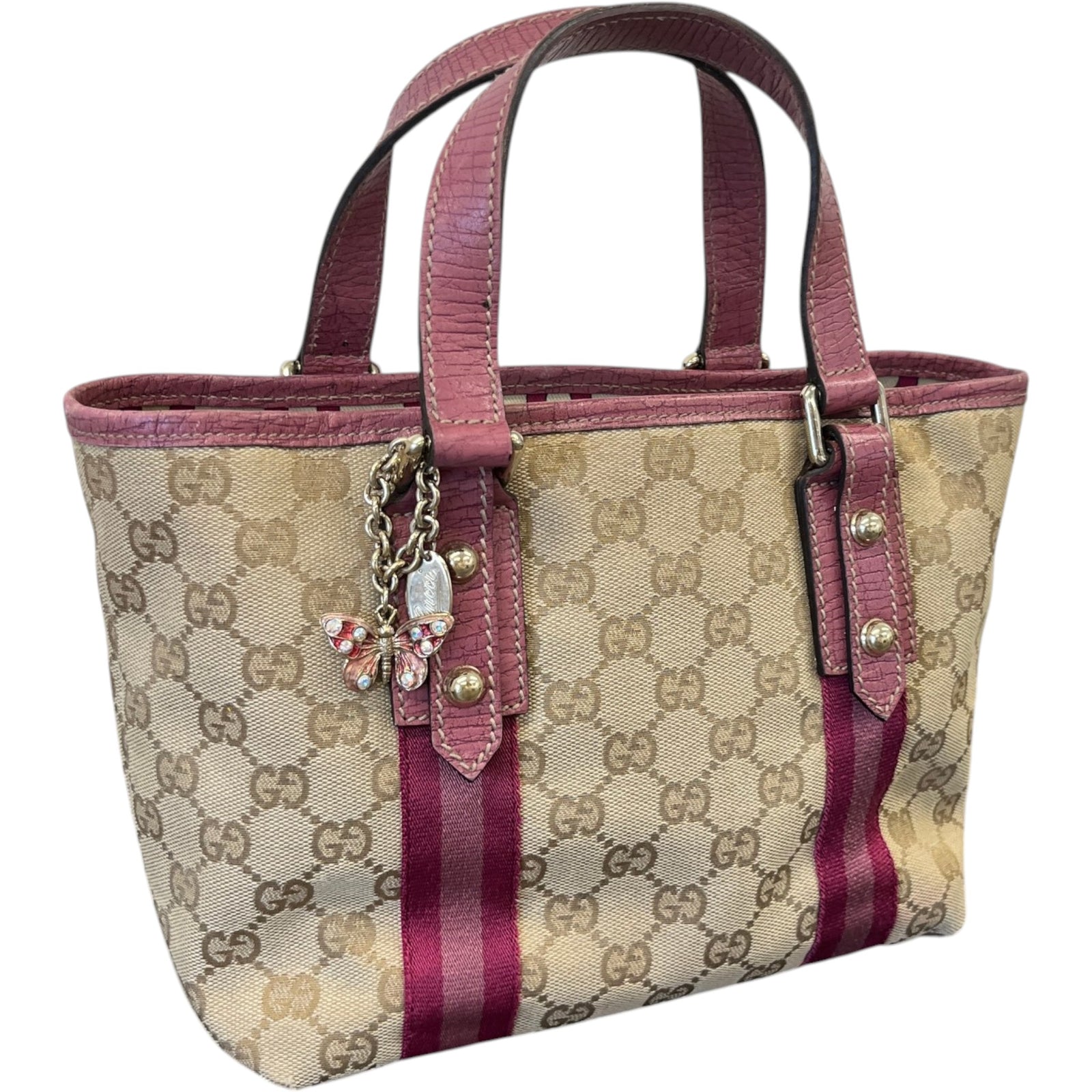 Women's Gg Supreme Bag Pink - Photo 4