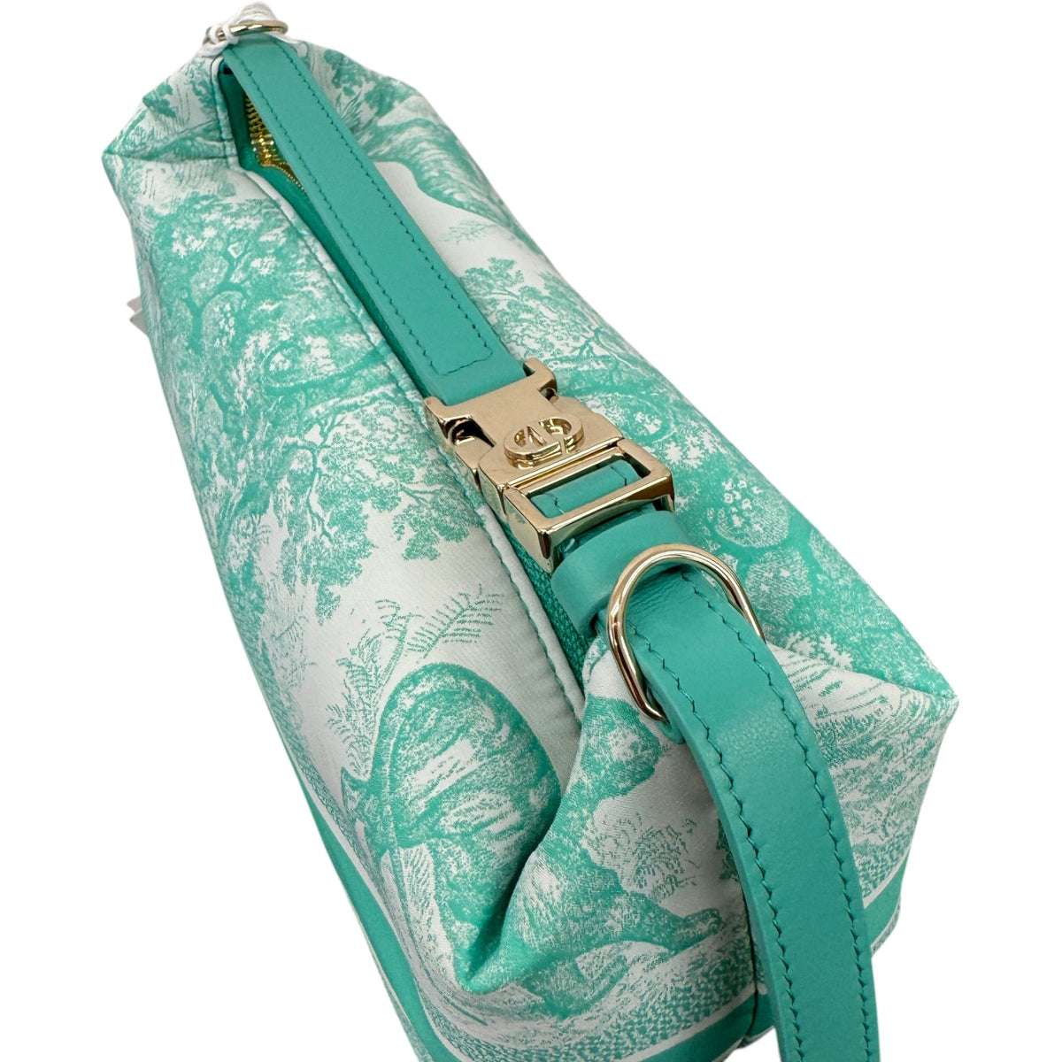 Women's DiorTravel Nomad Toiletry Bag Blue - Photo 7