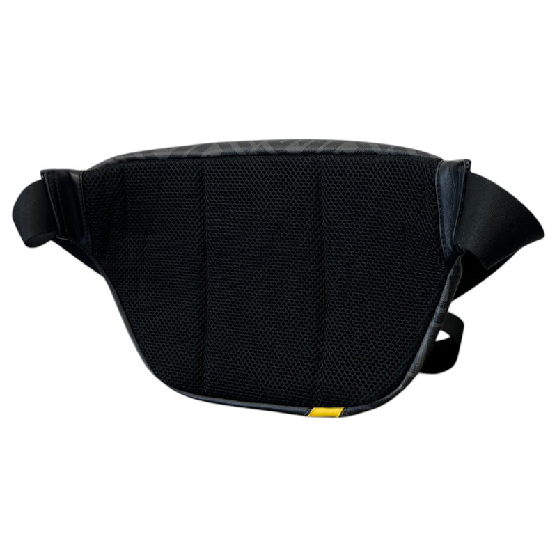 Men's Zucca FF Monogram Belt Bag Black