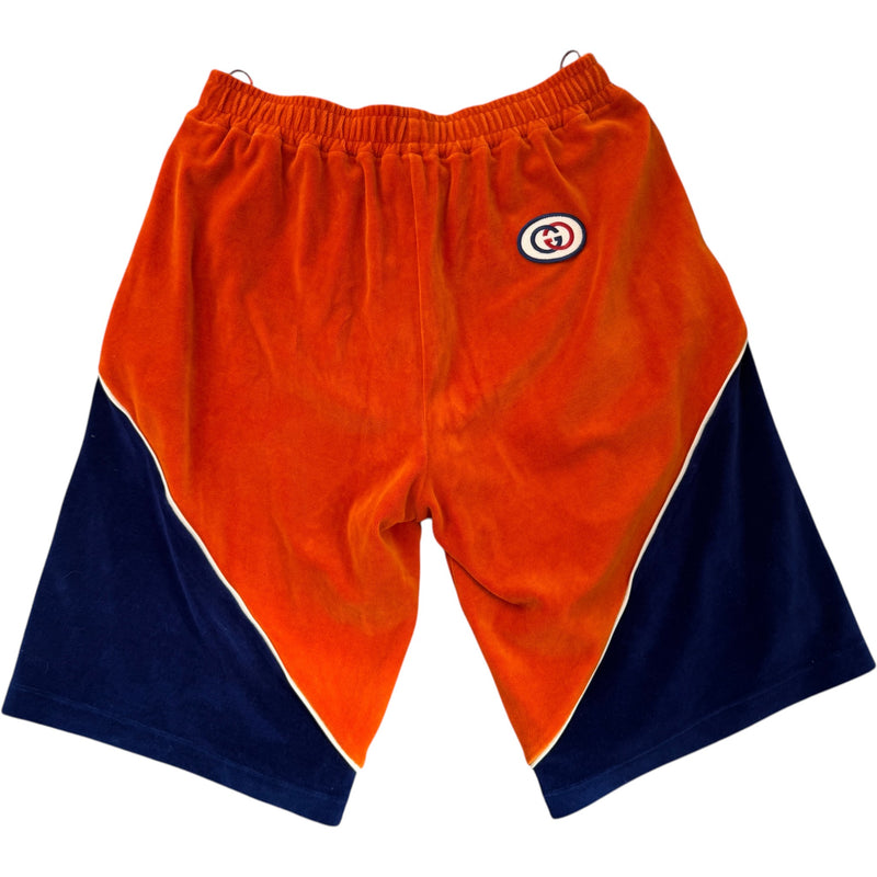 Men's Interlocking G Shorts Orange Size S / W30