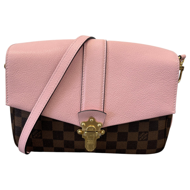 Women's Damier Ebene Magnolia Clapton Bag Pink