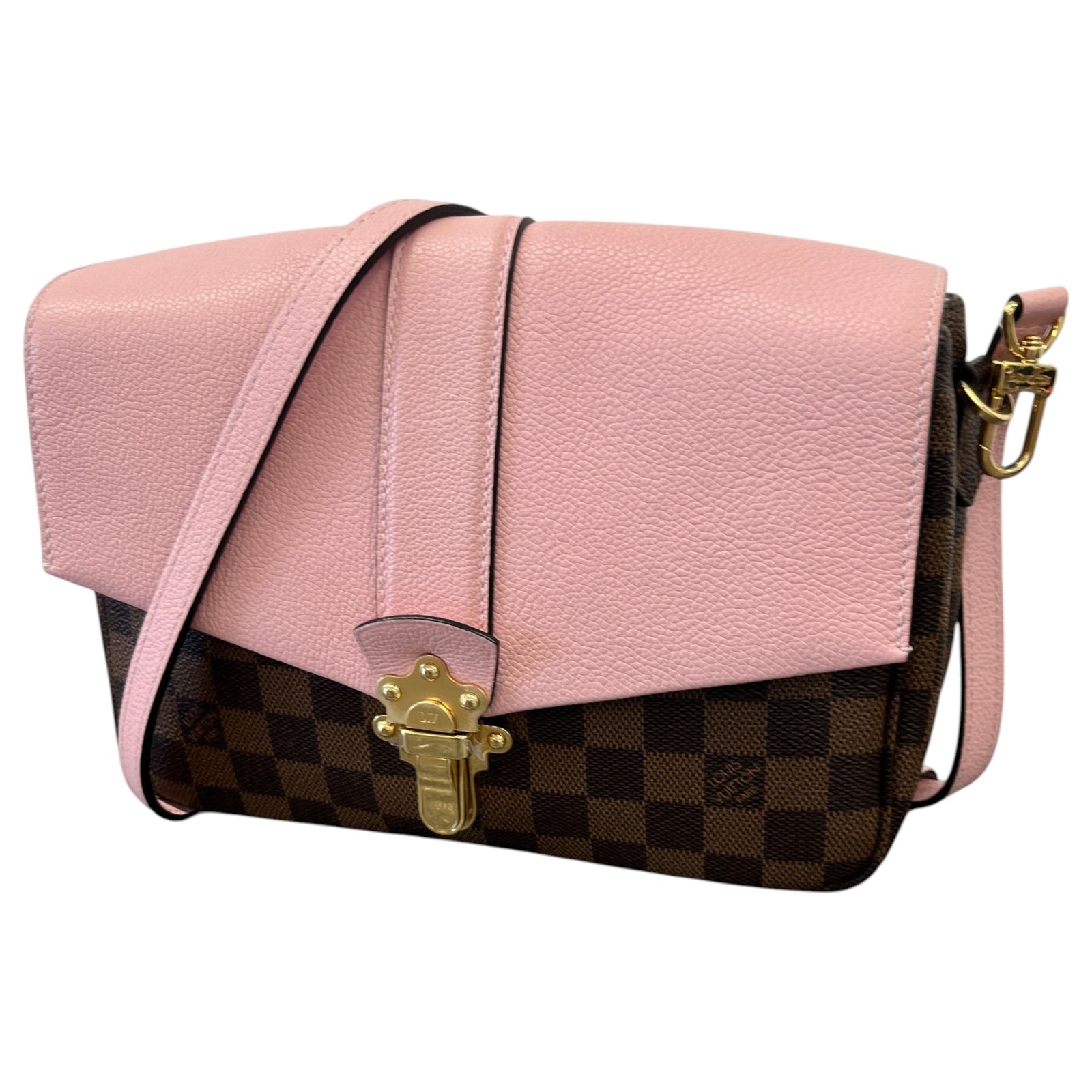 Women's Damier Ebene Magnolia Clapton Bag Pink - Photo 5