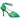 Women's Stretch Lace-Up Heeled Sandals Green Size EU 39 / UK 6