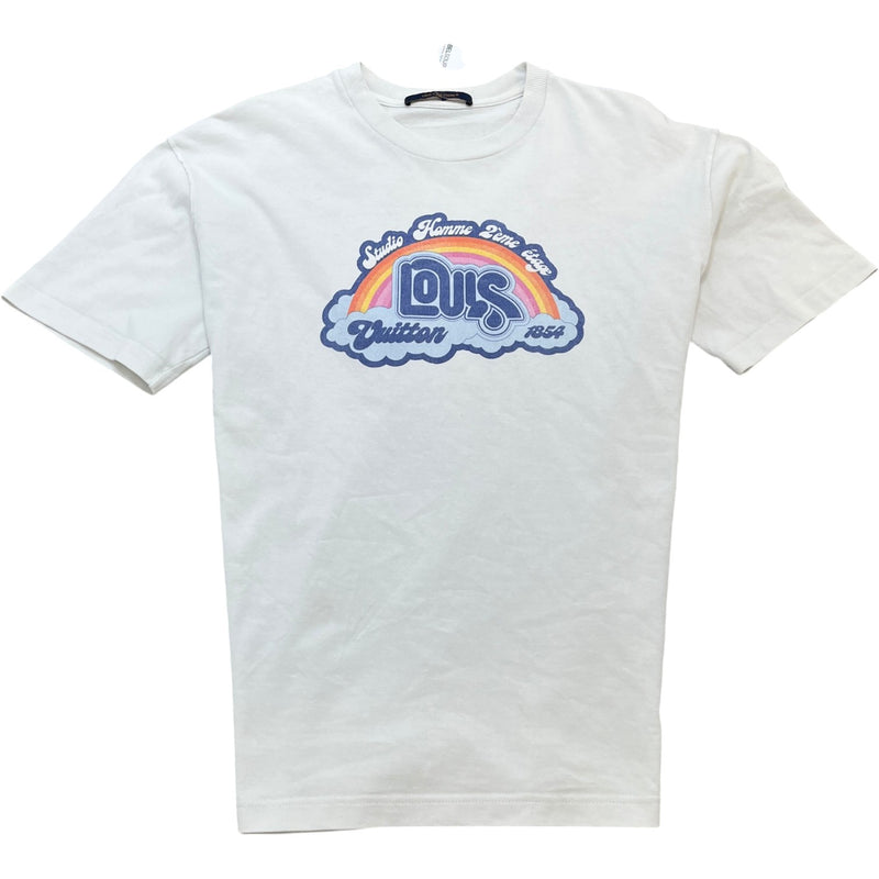 Men's Rainbow Studio Homme T-Shirt White Size M