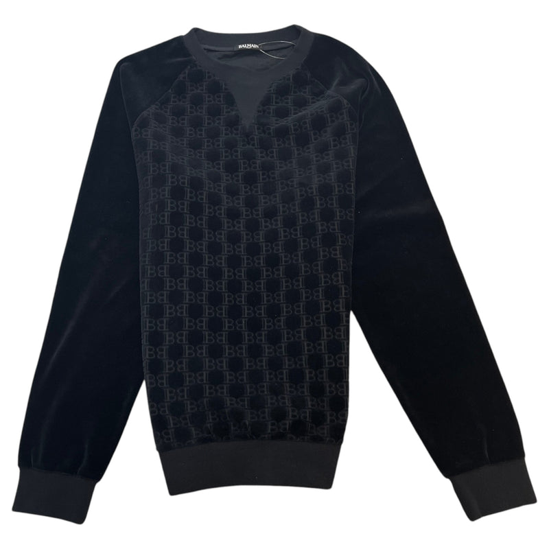 Men's BB Monogram Sweatshirt Black Size L