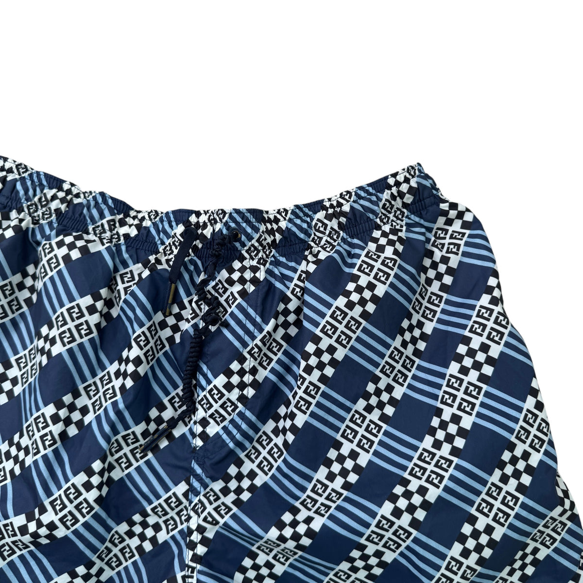 Men's Monogram Swim Shorts Navy Size L / W34 - Photo 3