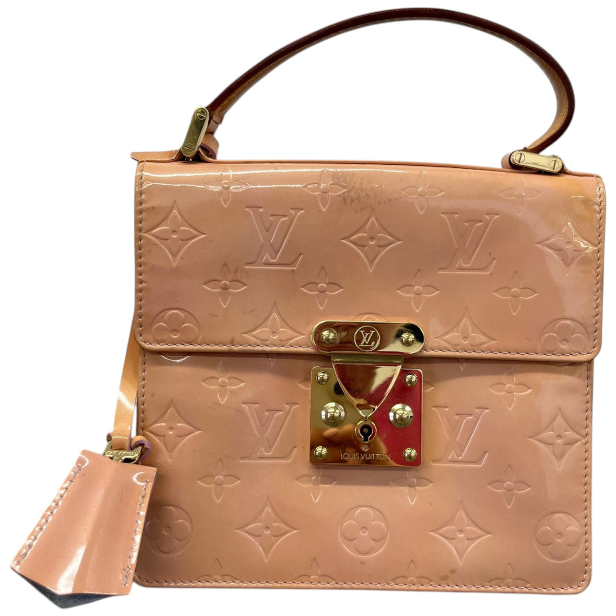 Women's Monogram Vernis Spring Street Handbag Pink - Photo 1