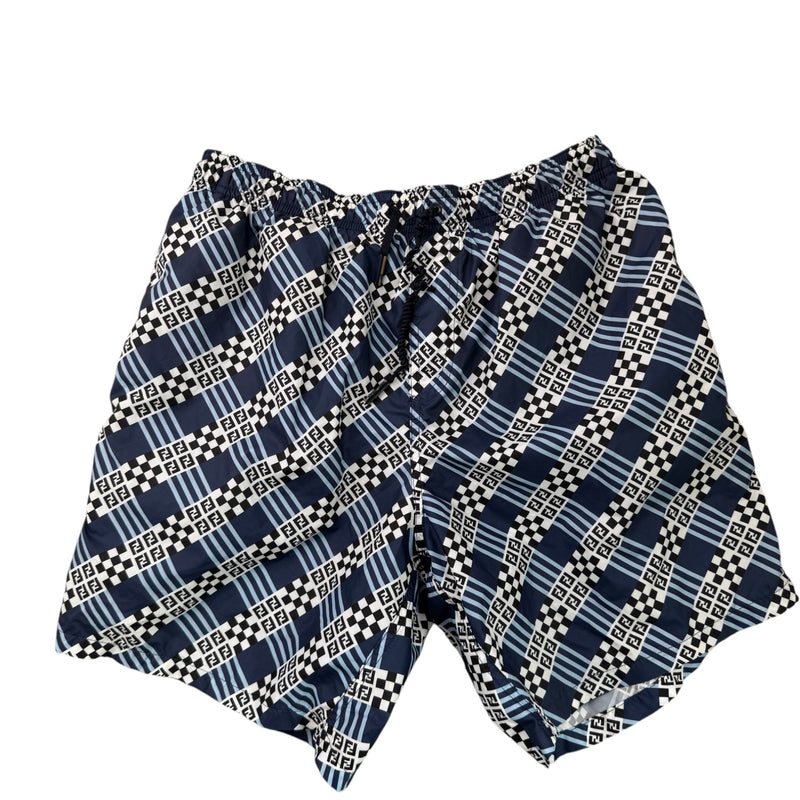 Men's Monogram Swim Shorts Navy Size L / W34