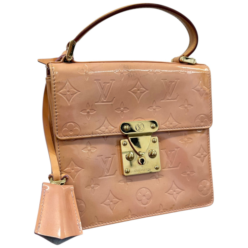 Women's Monogram Vernis Spring Street Handbag Pink