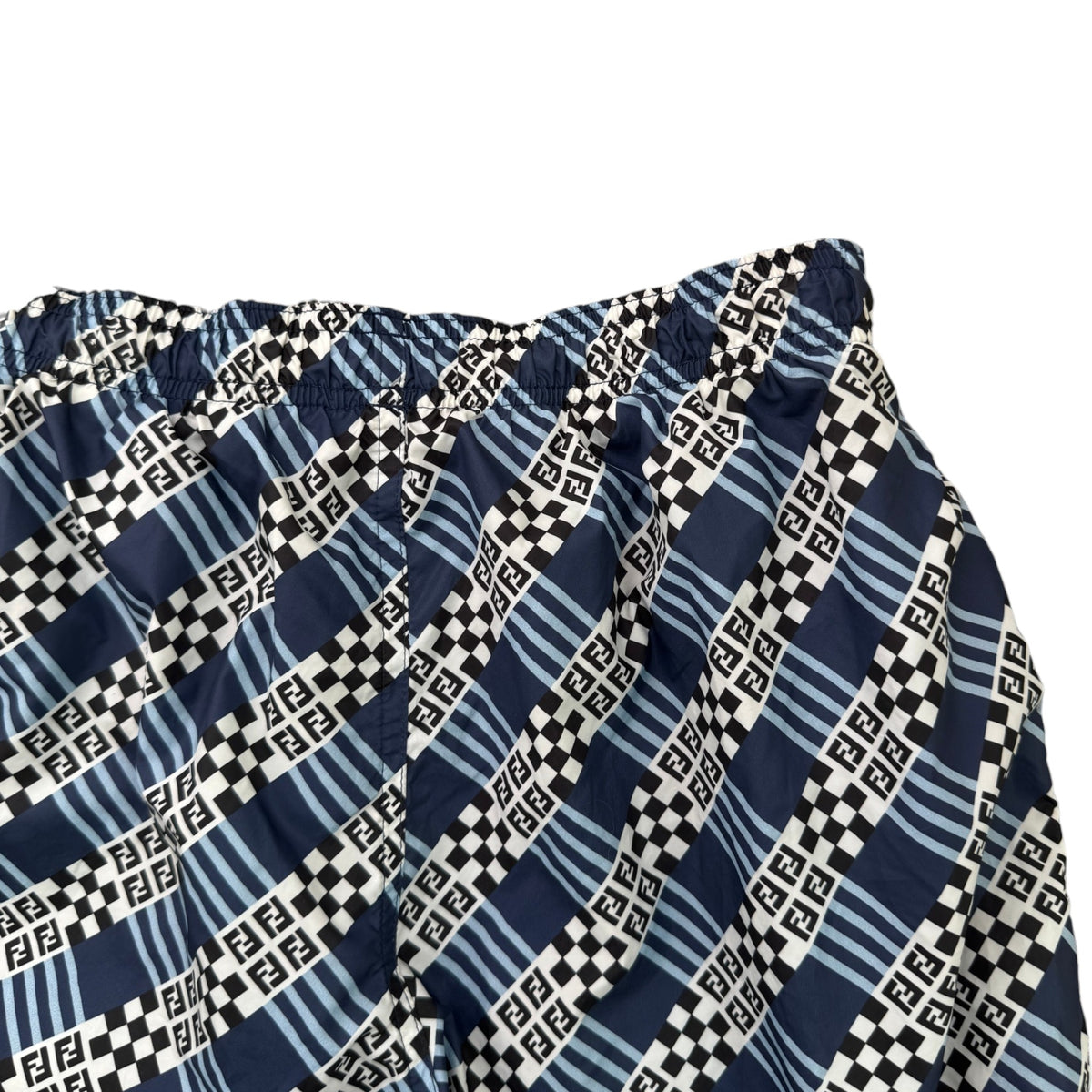 Men's Monogram Swim Shorts Navy Size L / W34 - Photo 4