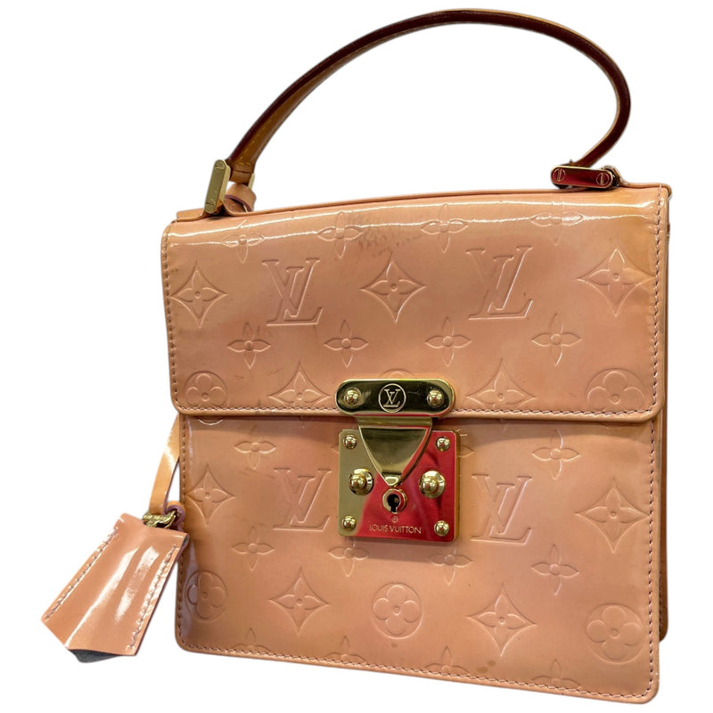 Women's Monogram Vernis Spring Street Handbag Pink
