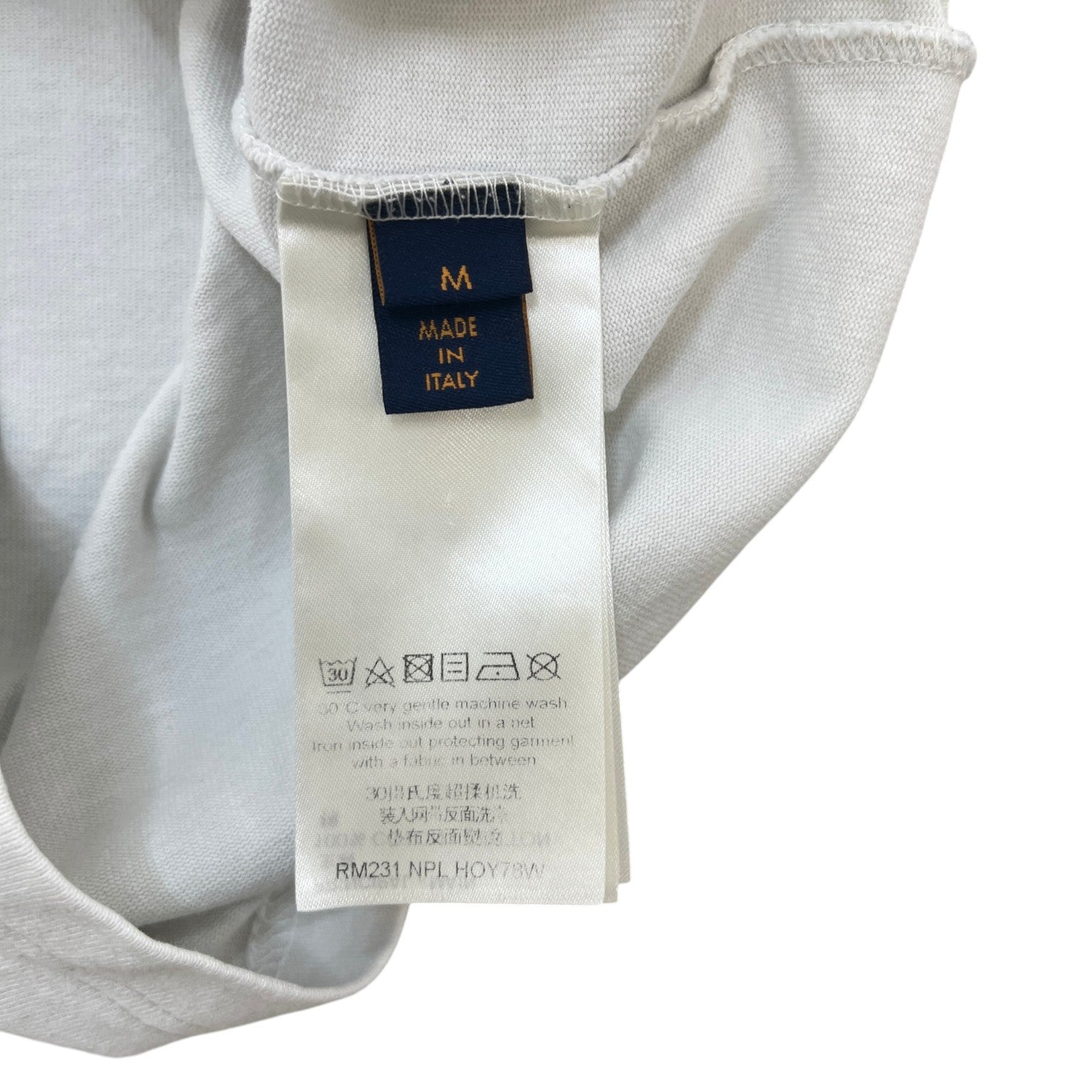 Men's Rainbow Studio Homme T-Shirt White Size M - Photo 8