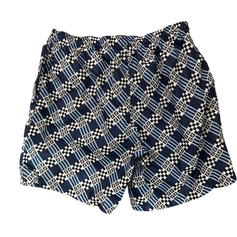 Men's Monogram Swim Shorts Navy Size L / W34