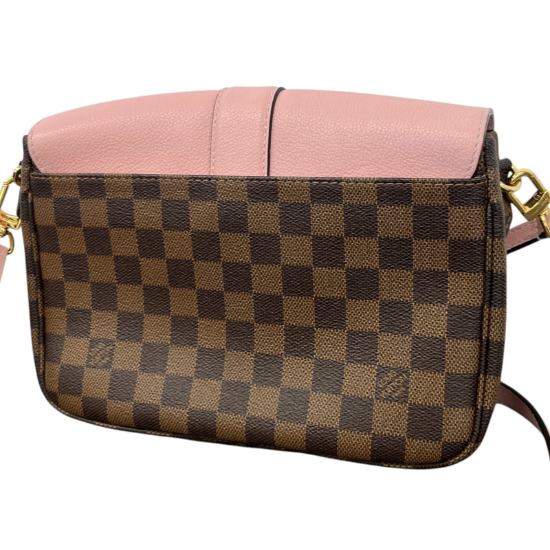 Women's Damier Ebene Magnolia Clapton Bag Pink