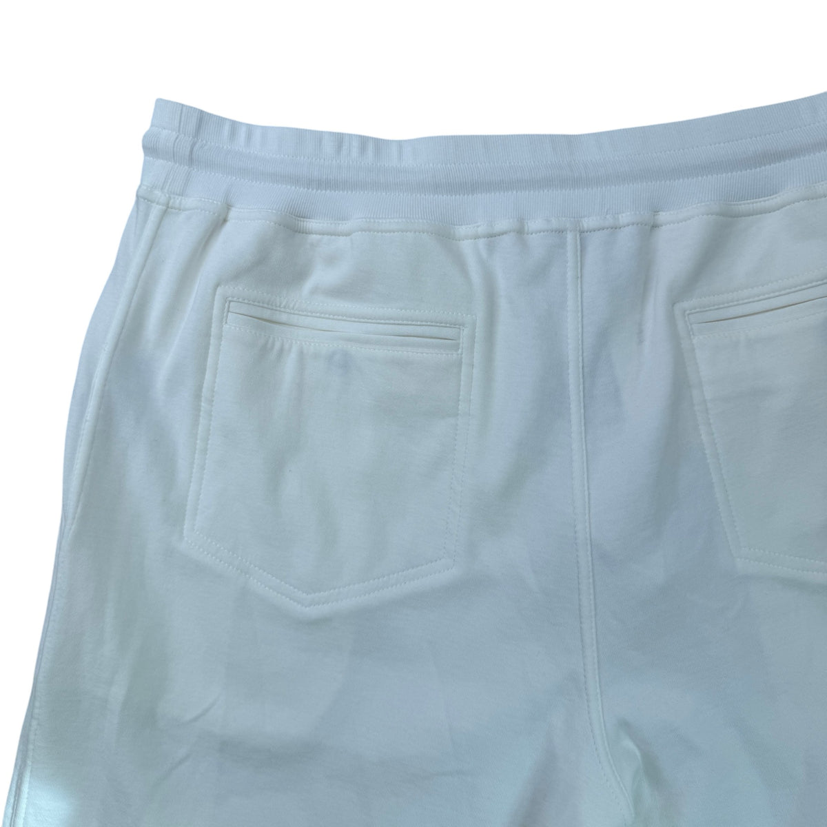 Men's Drawstring Shorts White Size 3XL / W40 - Photo 4
