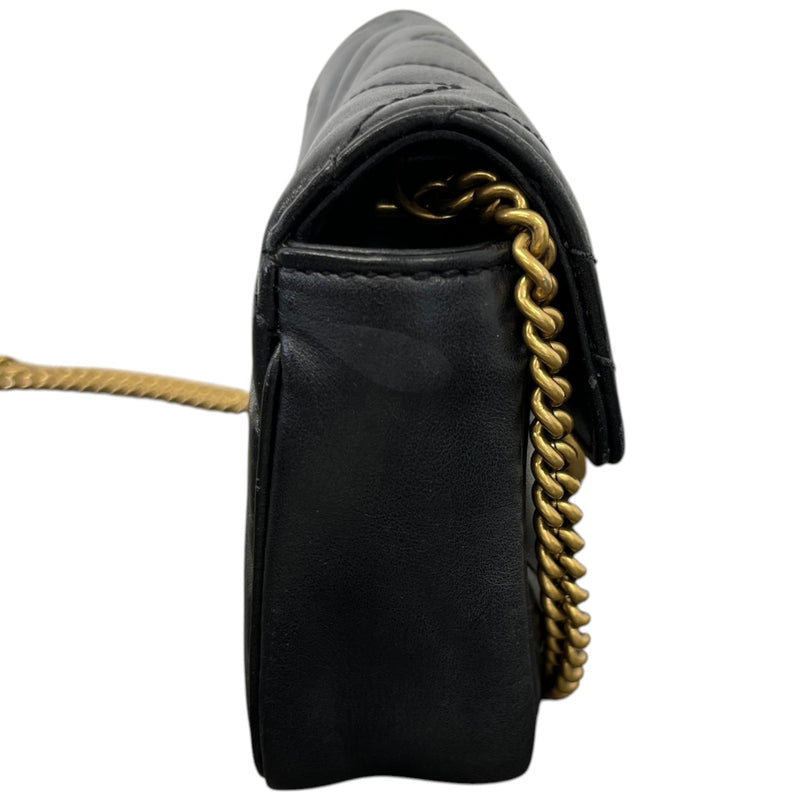 Women's Gg Marmont Super Mini Bag Black