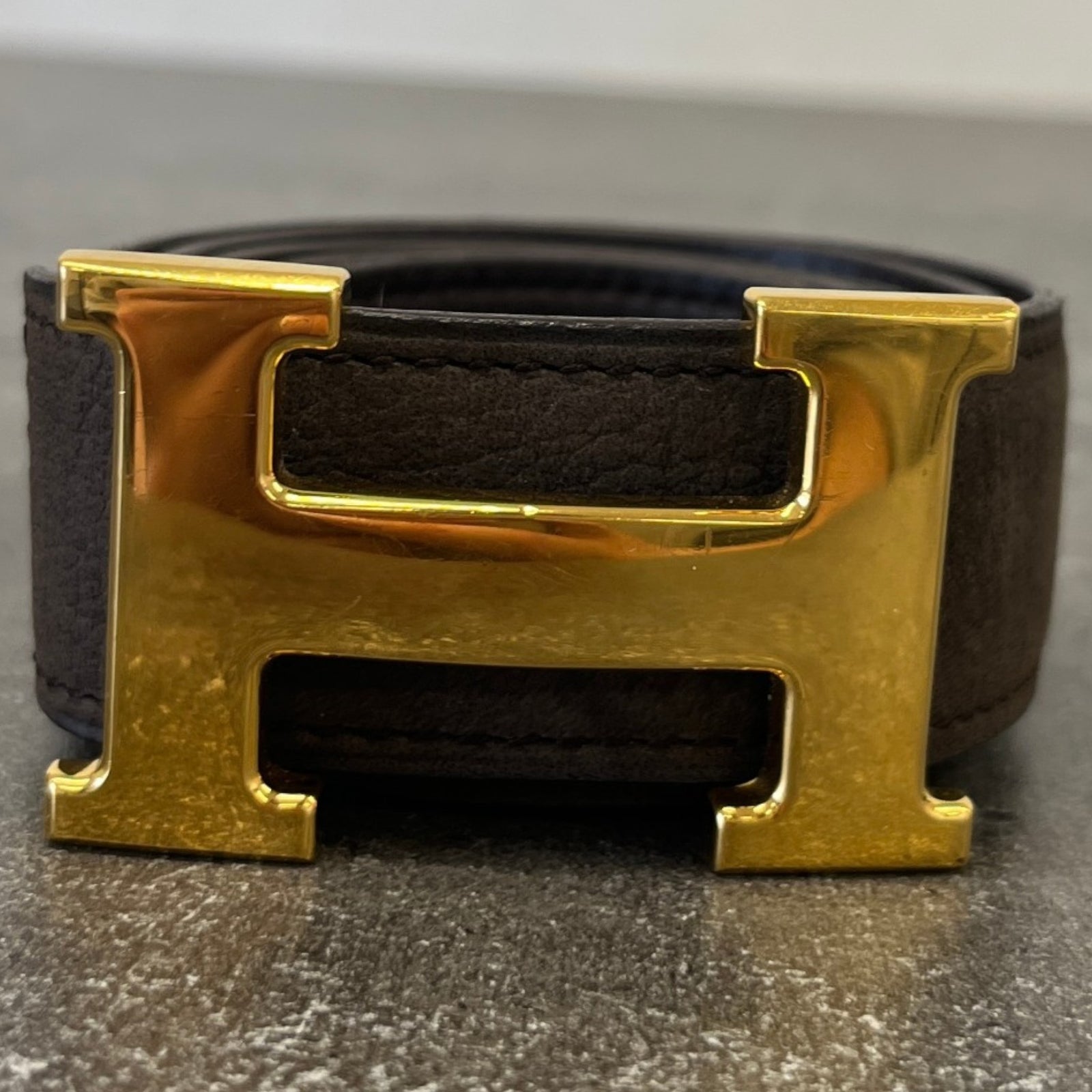 Women's Constance Reversible Belt Brown Size W36 - Photo 10