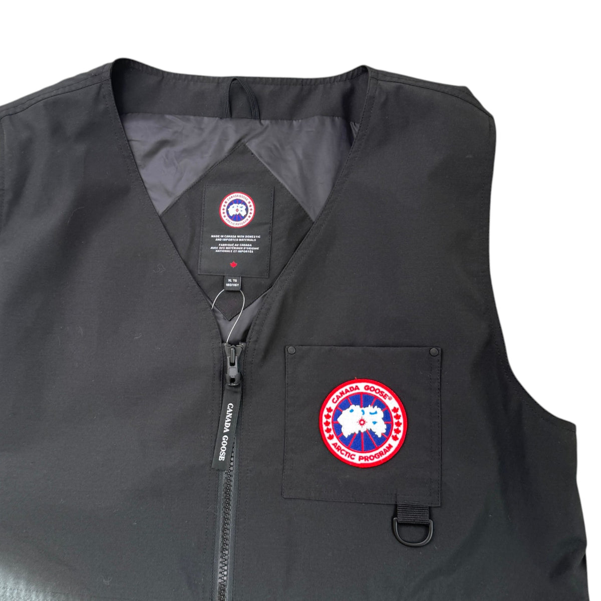 Men's Canmore Vest Gilet Black Size XL - Photo 3