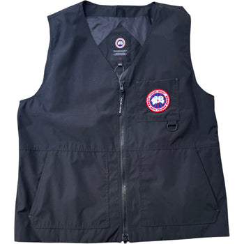 Men's Canmore Vest Gilet Black Size XL
