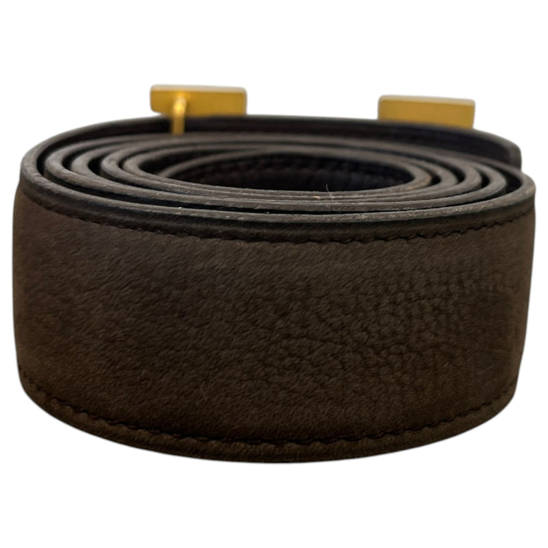 Women's Constance Reversible Belt Brown Size W36