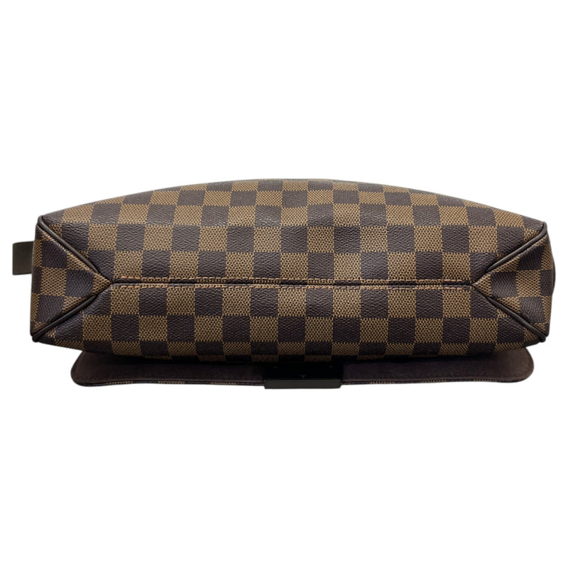 Men's District GM Damier Ebene Messenger Bag Brown