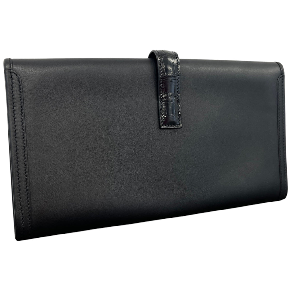 Women's Alligator Jige Elan 29 Clutch Black - Photo 5