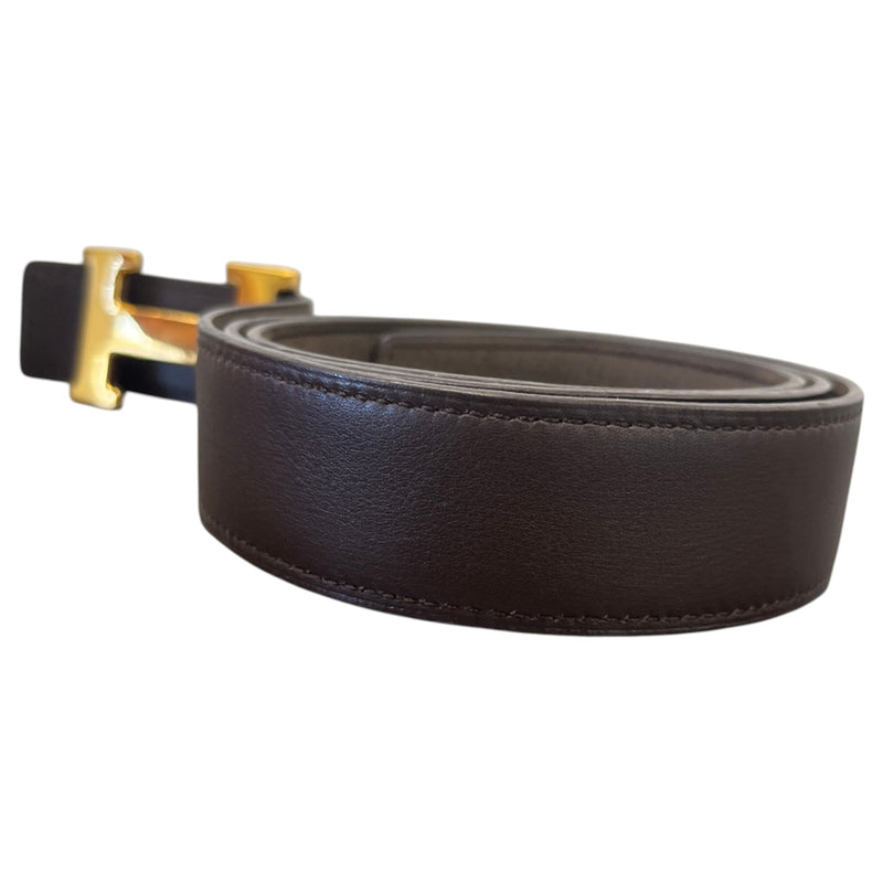 Women's Constance Reversible Belt Brown Size W36