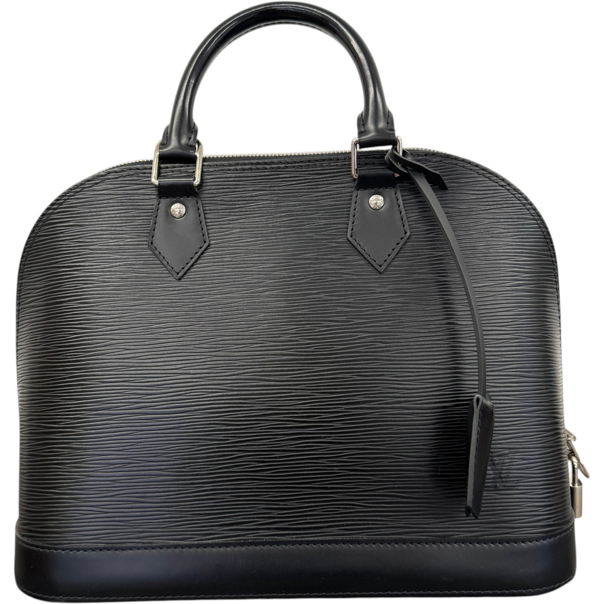 Women's Epi Leather Alma PM Handbag Black - Photo 1