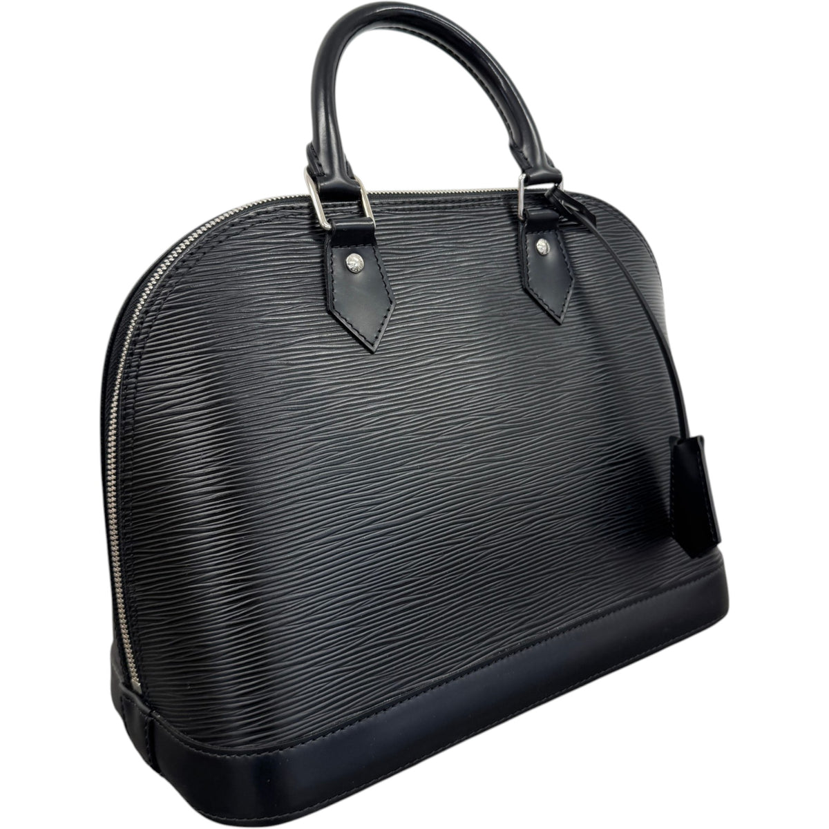 Women's Epi Leather Alma PM Handbag Black - Photo 4