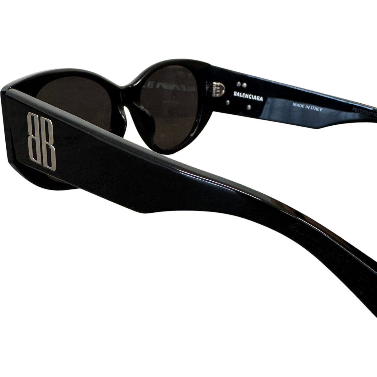 Women's BB0455S Sunglasses Black - Photo 6