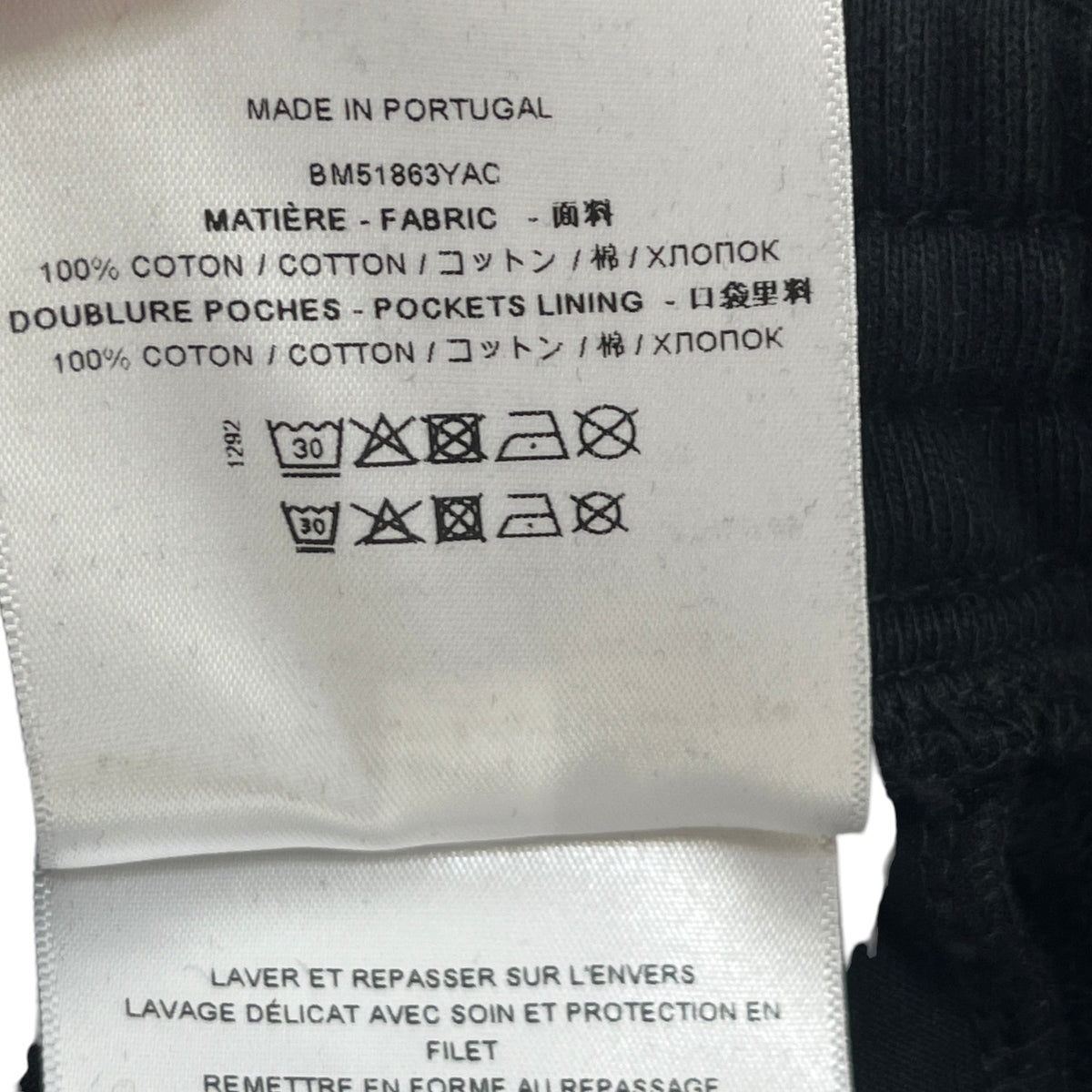Men's Logo Print Shorts Black Size XL / W36 - Photo 7