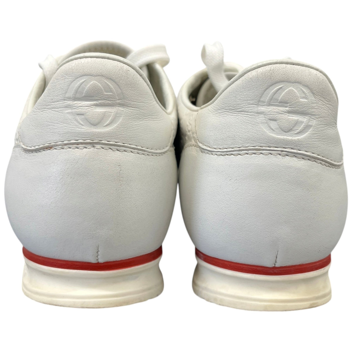 Women's Micro Guccissima Low Trainers White Size UK 5 / EU 38 - Photo 7