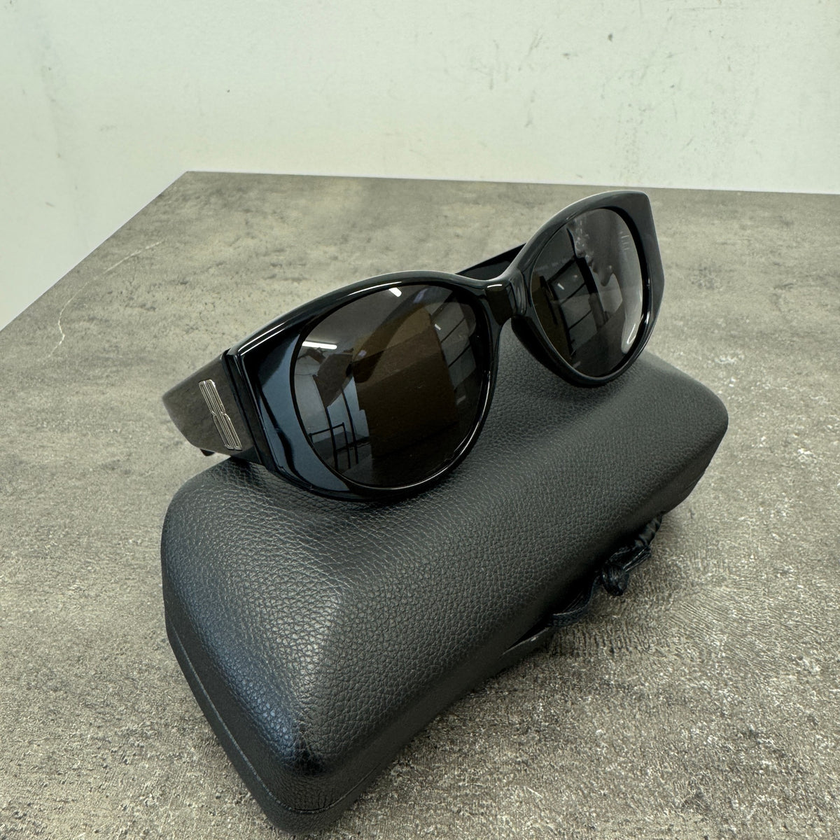 Women's BB0455S Sunglasses Black - Photo 8