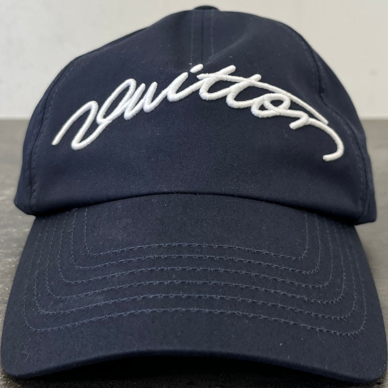 Men's Signature Cap Luxury Soo Hat Navy