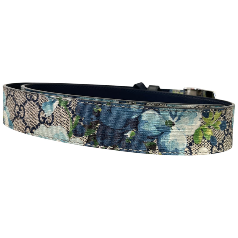 Women's GG Blooms Supreme Belt Navy Size W34