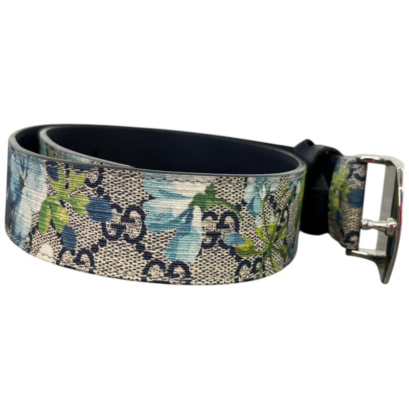 Women's GG Blooms Supreme Belt Navy Size W34